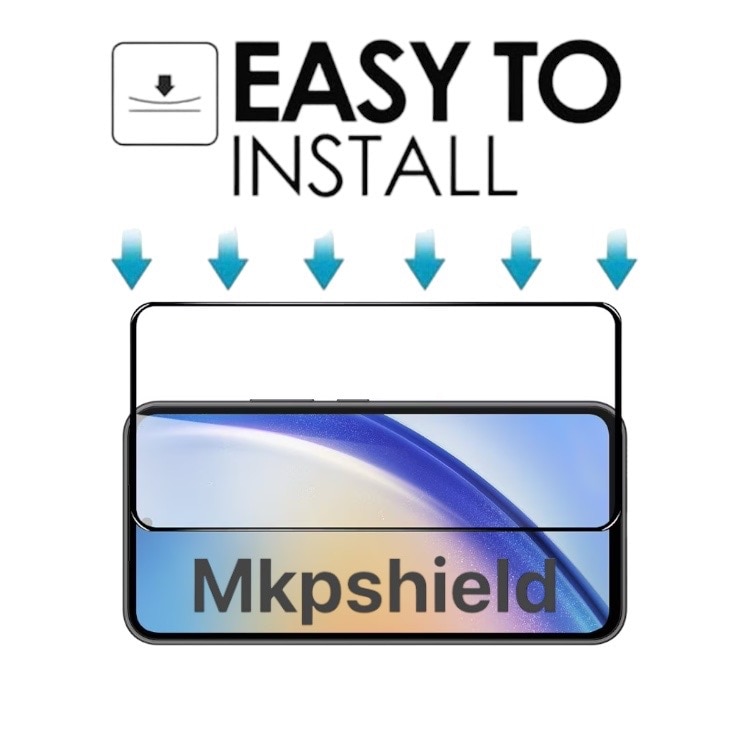 Folie Protectie Sticla securizata Mkpshield, compatibila Xiaomi Redmi note 13 Pro, Full Glue, Ultra HD
