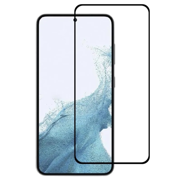 MatTech üvegfólia, kompatibilis a Xiaomi Redmi Note 14 5G-vel, Full Surface Bonding, 9H védelmi technológia, Premium Full HD Clarity, Full Glue, Black Edges