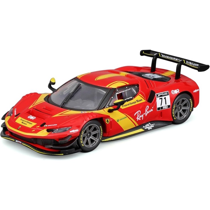 Macheta Ferrari 296 GT3 2022 - 1/43 Bburago