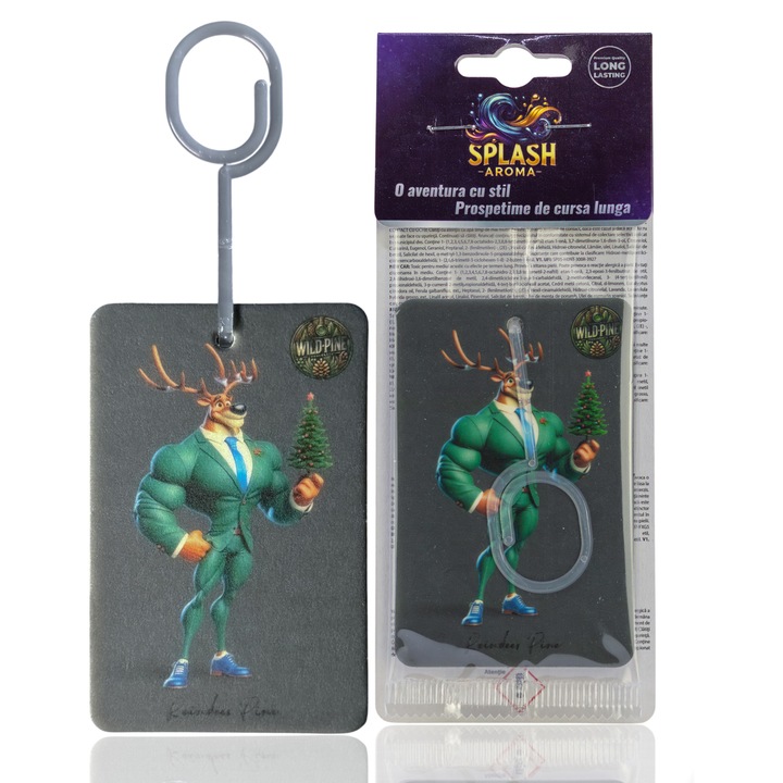 Odorizant Auto, Splash Aroma, Parfum Pin