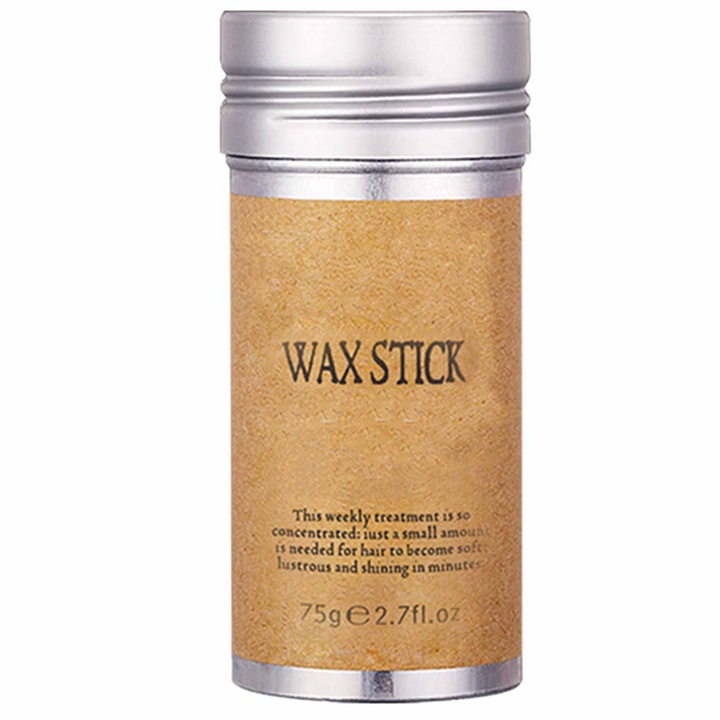 Професионален восък стик за коса - 24 часа силна фиксация, с витамин Е, за всички типове коса, 75 g