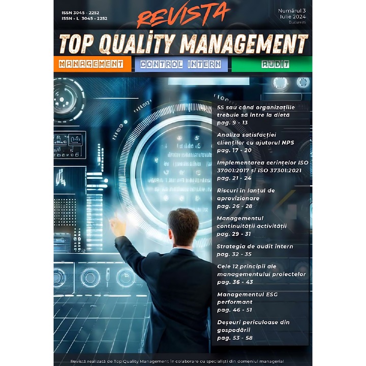 Revista Top Quality Management Nr. 3, Iulie 2024, PDF