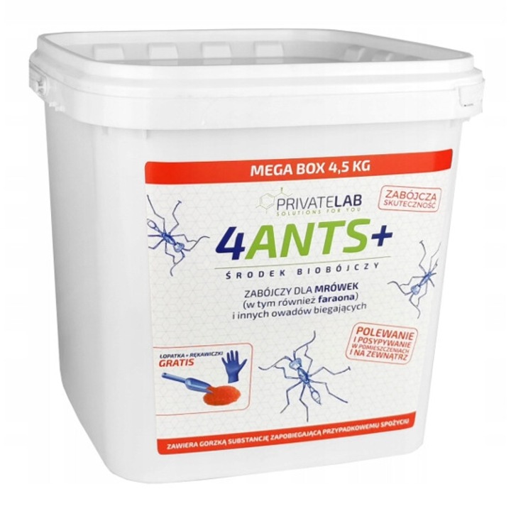 Granulat insecticid Privatelab, 4,5 kg, pentru maracini, actiune rapida, 0.5% cipermetrina