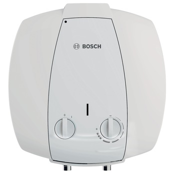 Boiler electric Bosch TR2000T 10 T, 10 l, 1500 W, Montare deasupra chiuvetei Boiler electric Bosch TR2000T 10 T, 10 l, 1500 W, Montare deasupra chiuvetei
