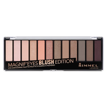 Paleta de farduri Rimmel London Magnif'eyes 002 Blush Edition, 14.2 g Paleta de farduri Rimmel London Magnif'eyes 002 Blush Edition, 14.2 g