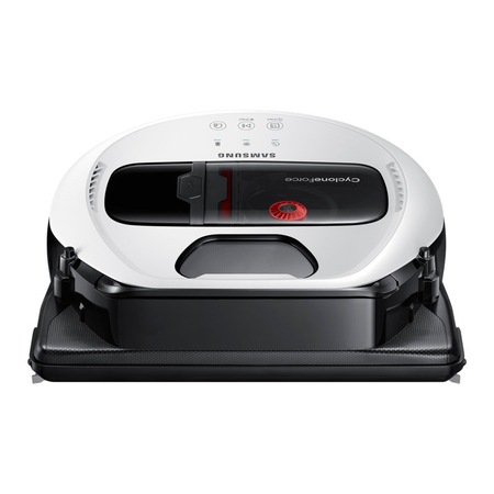Robot de aspirare Samsung VR10M701HUW/GE, 10W, 0.3L, FullView Sensor 2.0, Edge Clean Master, Li-Ion, Cyclone Force, Timer, mod Turbo, Alb/Negru