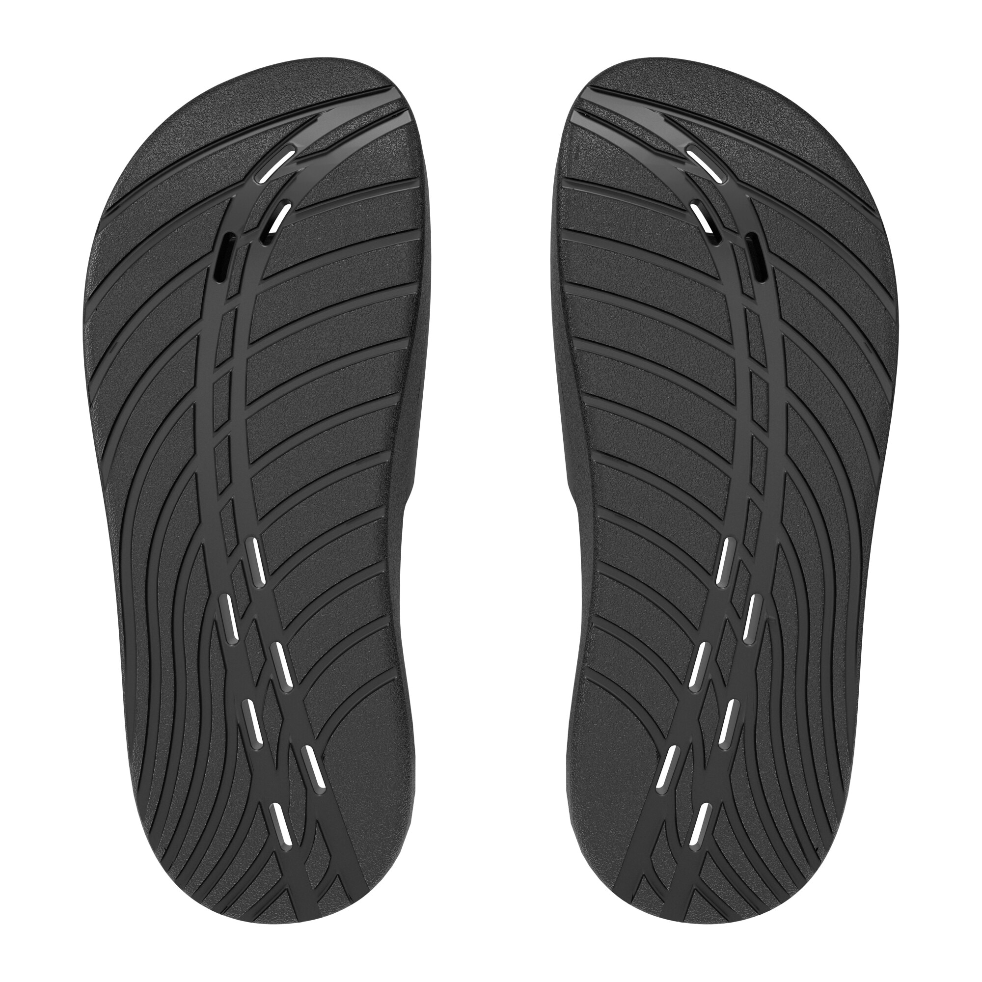 Slapi Speedo, unisex, negru, antiderapanti, confortabili, din material ...