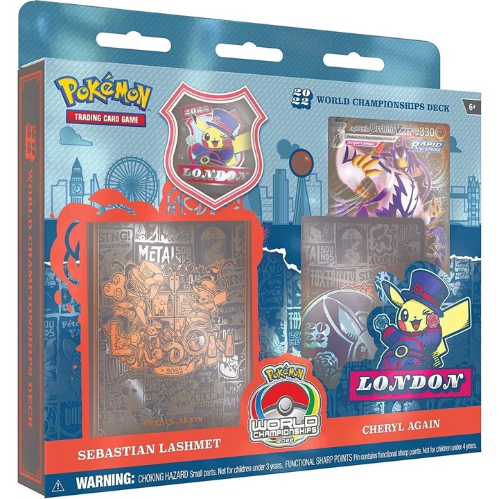 Pokémon TCG Box: 2022 Pokémon World Championship Deck - Sebastian Lashmet: Cheryl Again