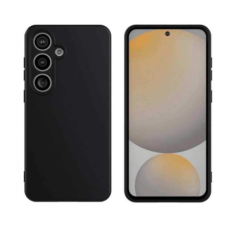 Husa Upzz Ultra Slim New Compatibila Cu Samsung Galaxy A56, Silicon Soft Slim, Protectie La Camera, Negru