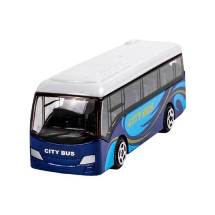 Miniatűr jármű városi busz 1:64
