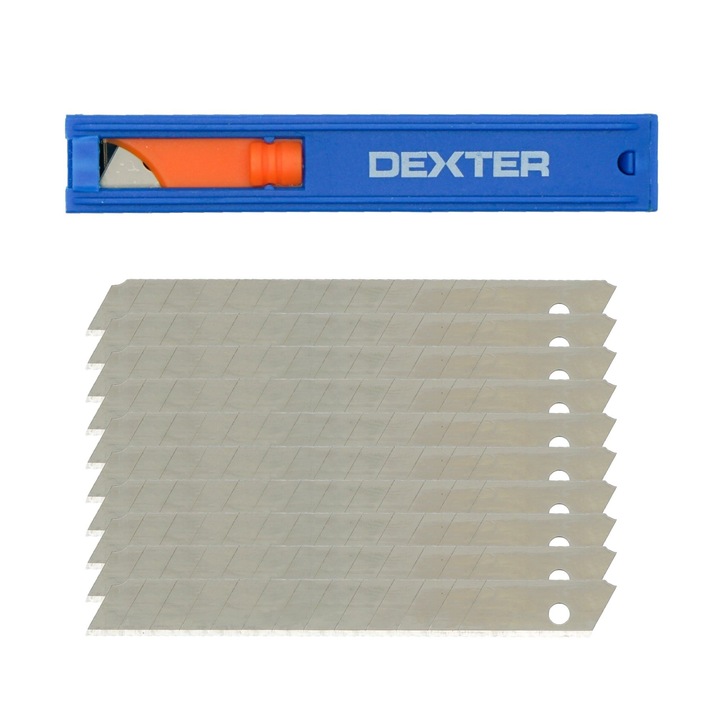 Lame cutter Dexter, 9 mm (set 10 buc)