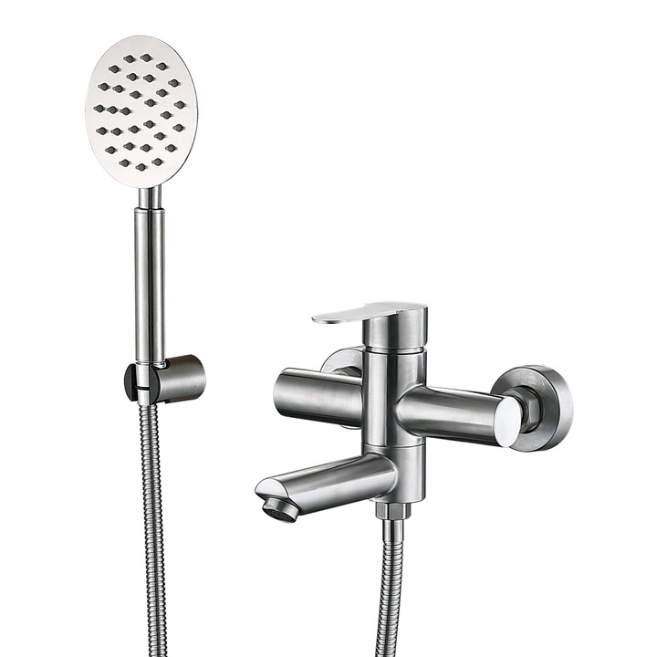 WEZER EKO3-09 csaptelep zuhanykészlettel, 27,5x16,5x14,5 cm, 2,16 kg