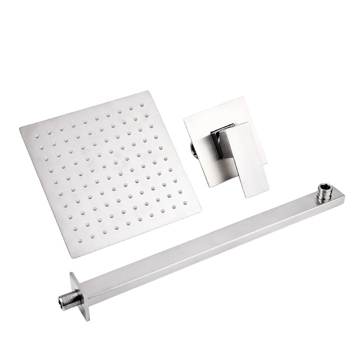 Set dus Wezer, cromat, 45.5x21.5x7.5cm, 1.97kg, inox