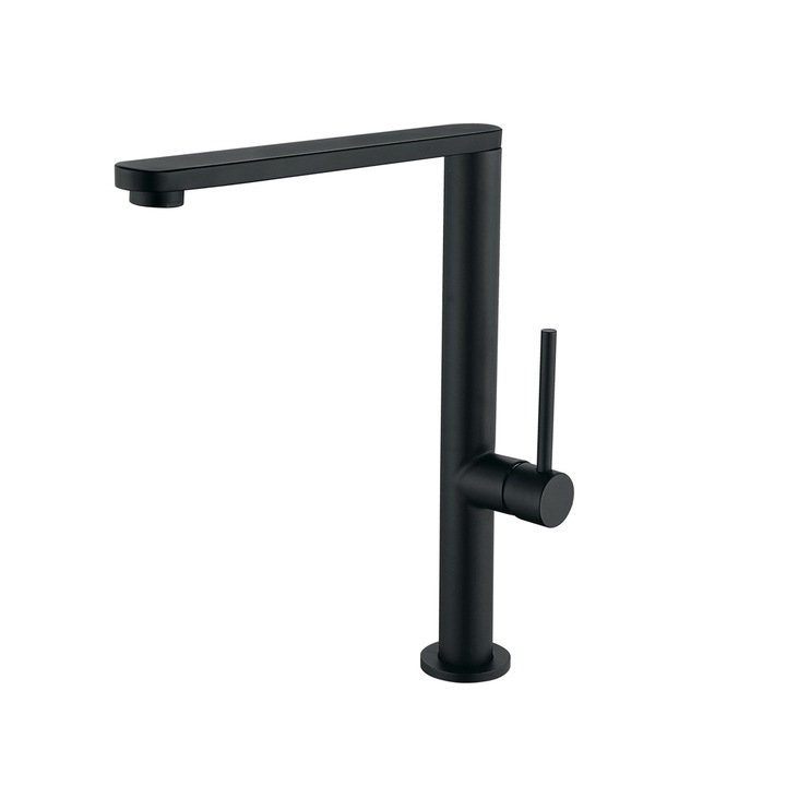 Смесител за кухня WEZER EKO4G-01, черен, 35.5x31.5x6cm, 1.41kg
