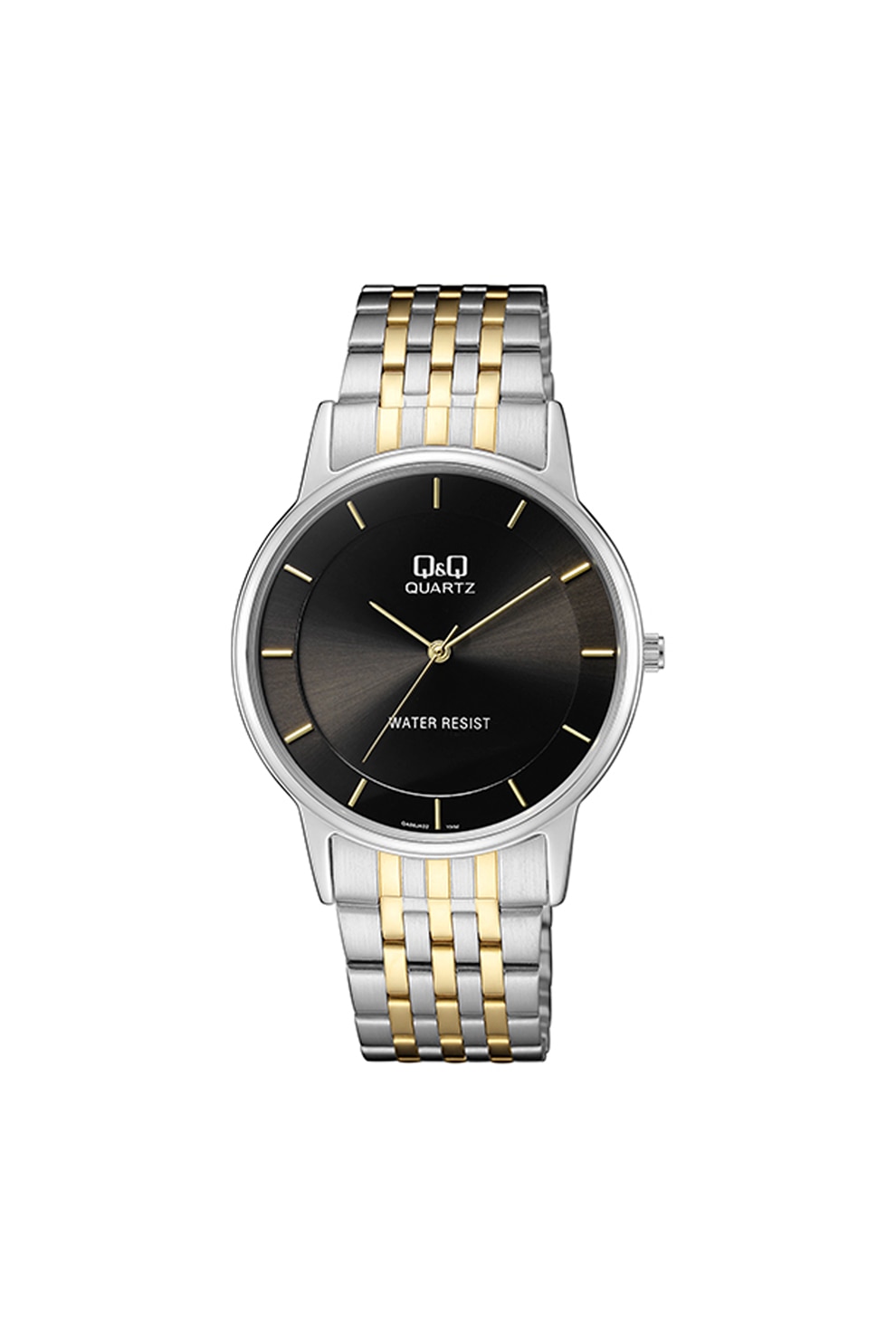 Q&Q, Ceas cu cadran contrastant, Argintiu/Auriu