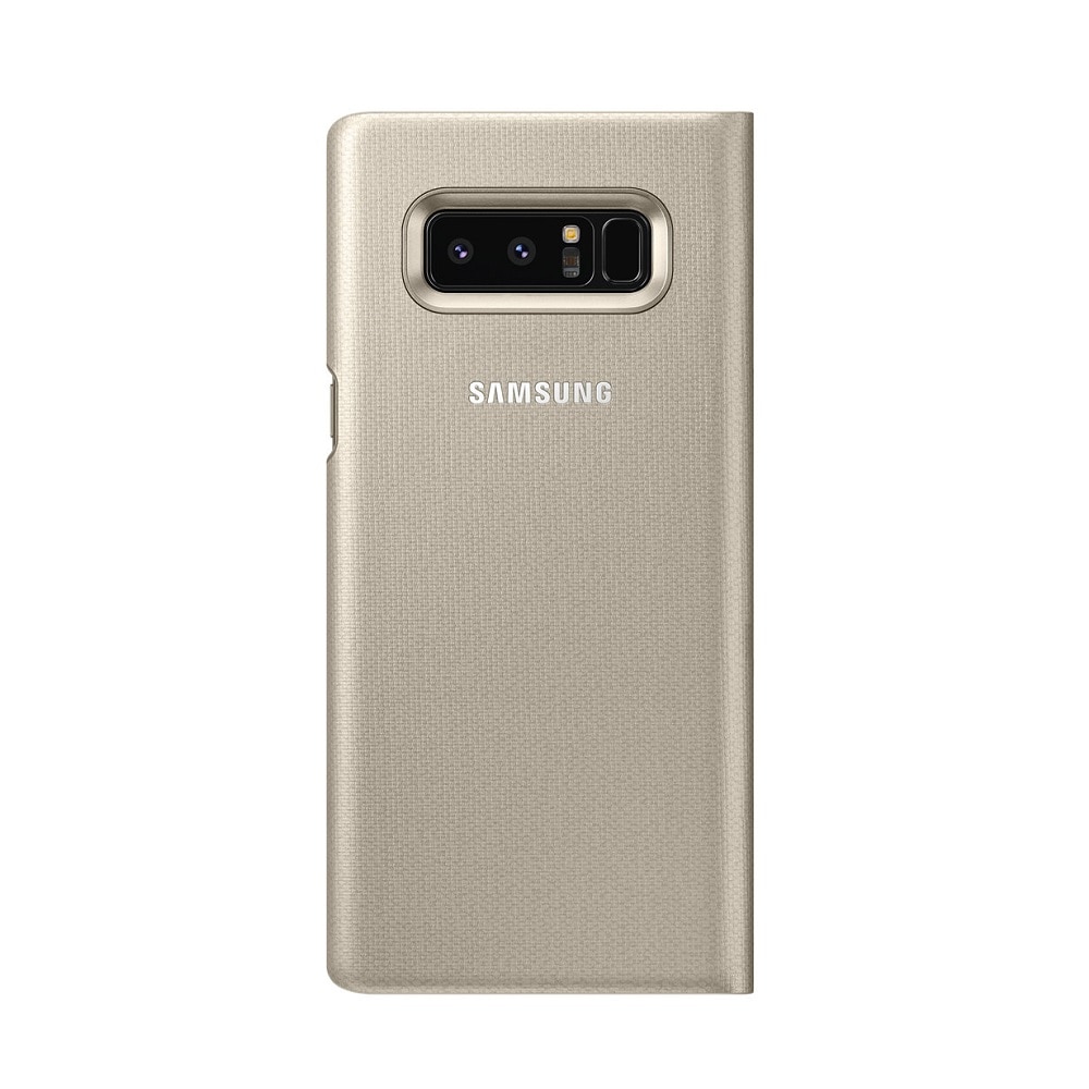The actual elbow Wait a minute Husa de protectie Samsung LED View Cover pentru Galaxy Note 8, Gold -  eMAG.ro