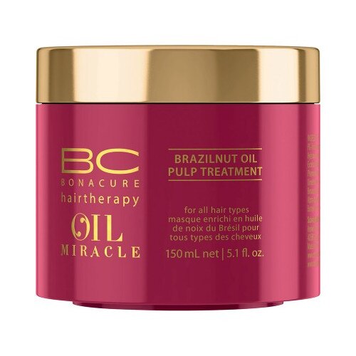Tratament Schwarzkopf Professional, BC Bonacure Oil Miracle Brazilnut, 150 ml