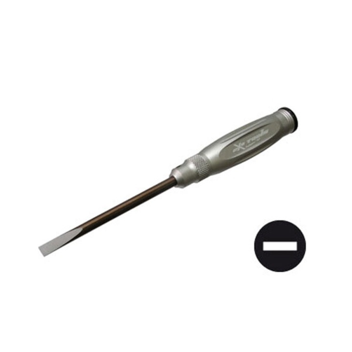 Csavarhúzó, EXO, lapos, ALU, 5,8x100 mm