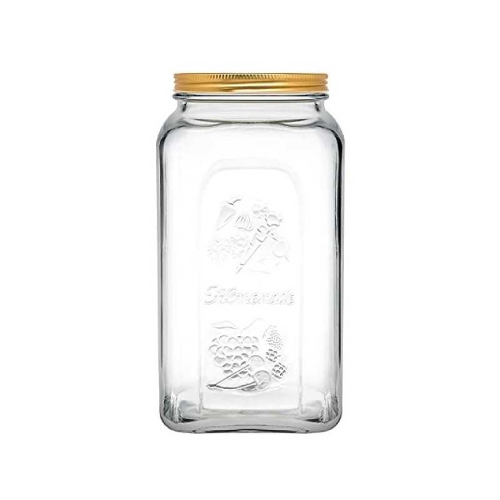 Borcan sticla cu capac metalic Pasabahce Homemade 3 L