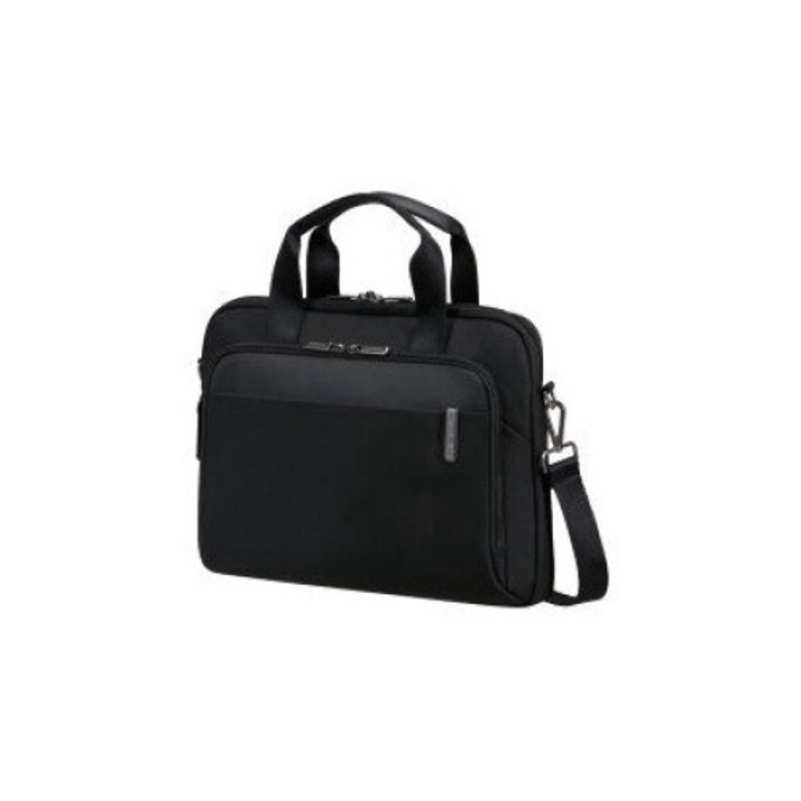 Samsonite Evosight 15,6"-os laptop táska, fekete, vékony, 39x28x5cm