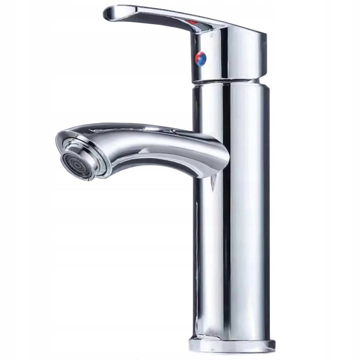 Konyhai mosogató csaptelep, Fontes, 6001970, Fix, Egykaros, Króm, Standard, Állítható, Króm