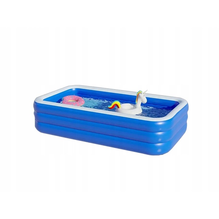 HANGZHOU A LINK STAR TECHNOLOGY CO. felfújható gyermekmedence, kék, 165 x 110 x 40 cm
