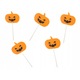Halloween dekorációs patyolatok tortára és muffinra, 5 darabos készlet