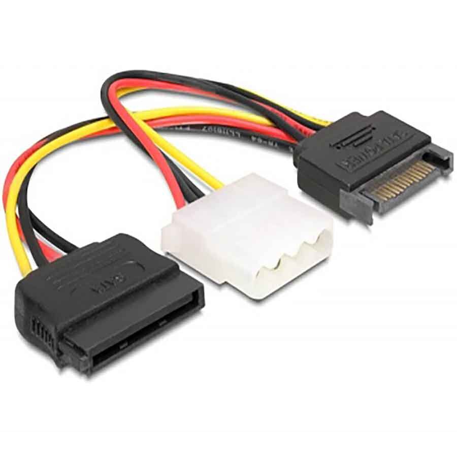 Cablu Y alimentare DELOCK 1 X MOLEX(M)-2XSATA(T-M)