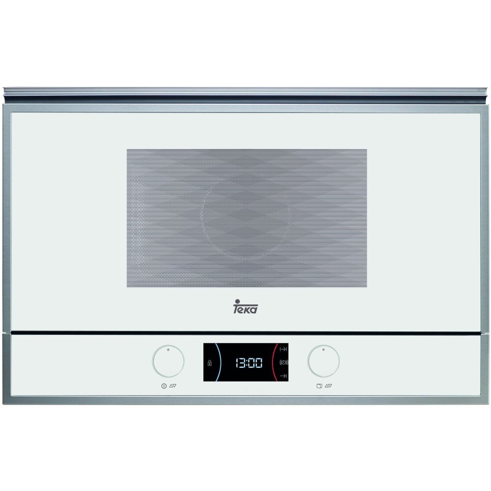 Cuptor cu Microunde Incorporabil TEKA Wish ML 822 BIS L, Grill, 22l, 850W, Inox/ Sticla Termorezistenta Alba