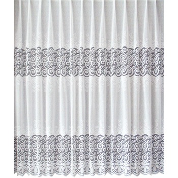 Perdea Trei Stejari, model 51257, uni, 350 x 180 cm, alba Perdea Trei Stejari, model 51257, uni, 350 x 180 cm, alba