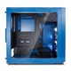 Кутия Fractal Design Focus G, Син/черен, Middle Tower, Без захранващ блок