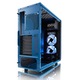 Кутия Fractal Design Focus G, Син/черен, Middle Tower, Без захранващ блок