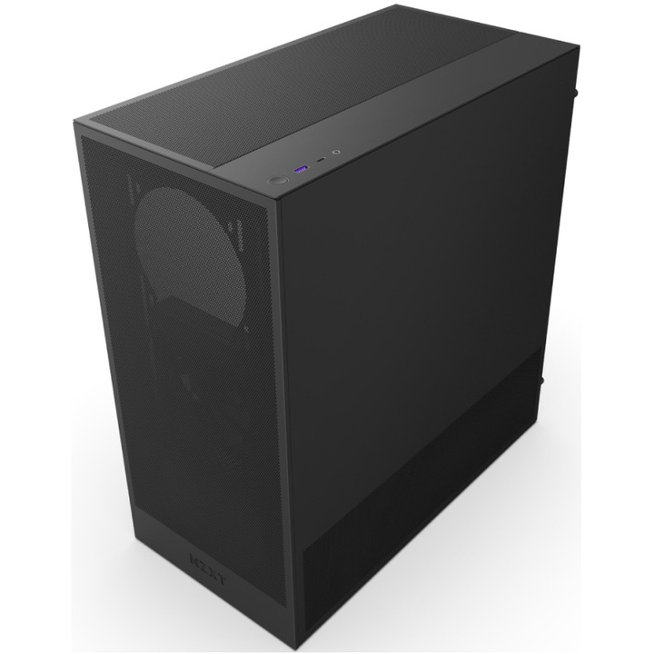 Компютърна кутия NZXT H5 Flow (2024), Mid-Tower, ATX, Черен