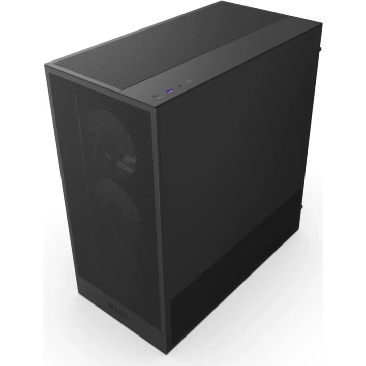 Компютърна кутия NZXT H5 Flow RGB (2024), Mid-Tower, ATX, Черен