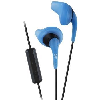 Casti audio In-ear JVC Sport HA-ENR15-A, Control telefon, Albastru Casti audio In-ear JVC Sport HA-ENR15-A, Control telefon, Albastru