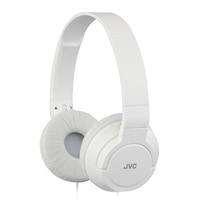 Casti audio cu banda JVC HA-S180-W tip DJ, Ultrausoare, Alb