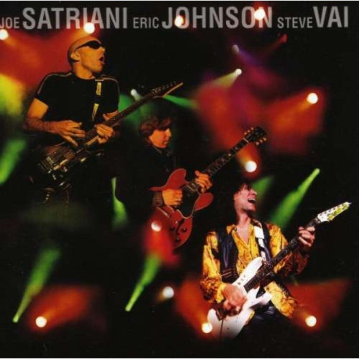 Joe Satriani Eric Johnson & Steve Vai - G3 - L I V E I N C O N C E R T (CD)