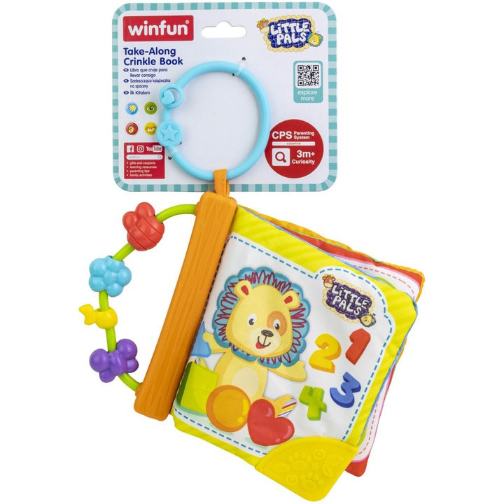 Carticica cu activitati Winfun - Leul jucaus