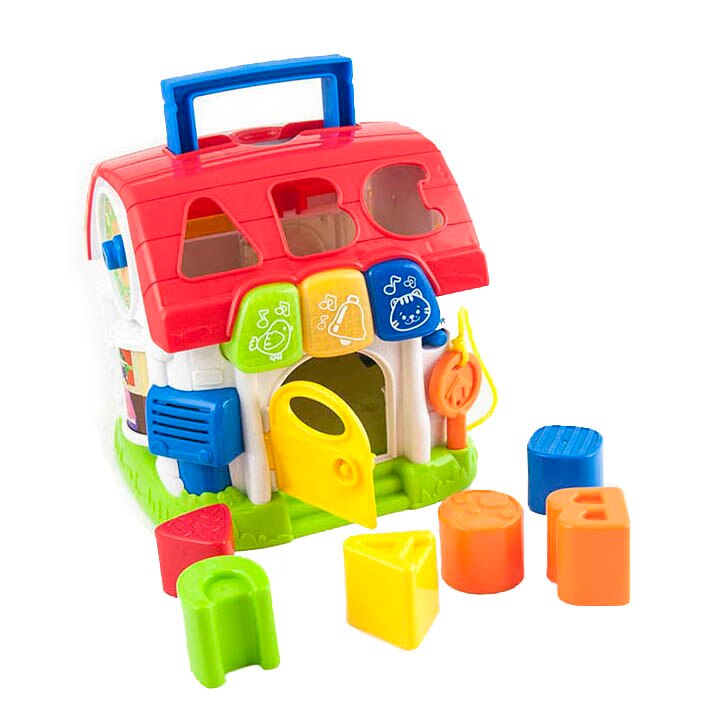 Casuta cu sortator Winfun, melodii