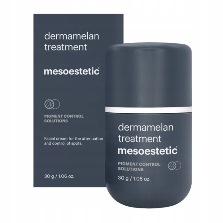 MESOESTETIC Dermamelan arckrém 30G, zsíros és vegyes bőrre, magas fényvédelemmel, nappali és éjszakai használatra