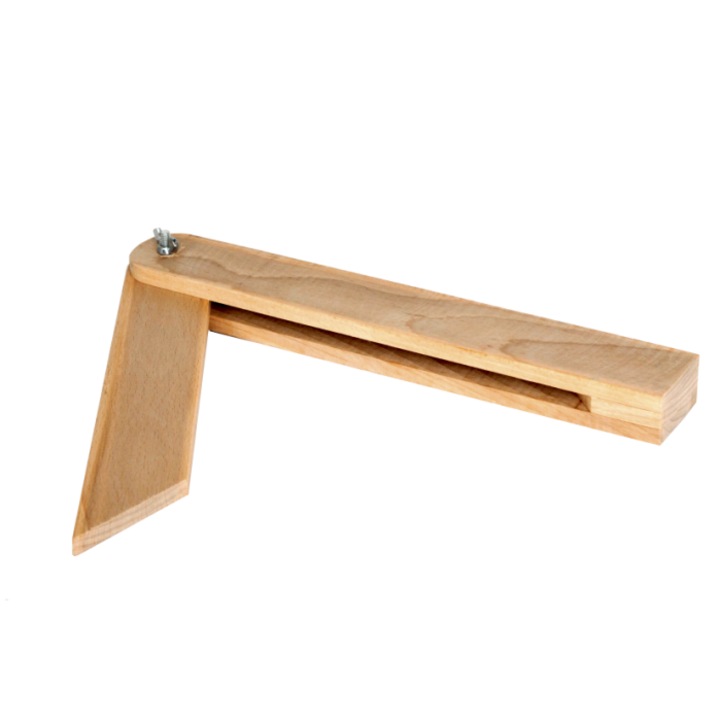 Skosnica din lemn 400 mm, Instar, cu surub de blocare, din lemn de fag