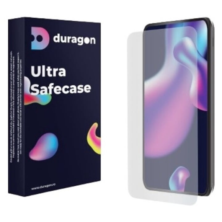 Протектор за екран Duragon, За Honor X40 GT Racing, Силикон, Антибактериален