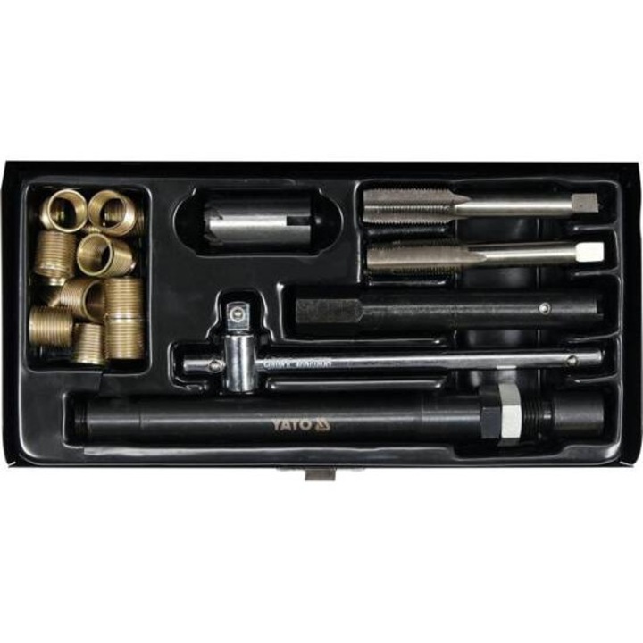 Set unelte reparare bujii M14, Yato, 3/8", 10x10mm, 10x15mm
