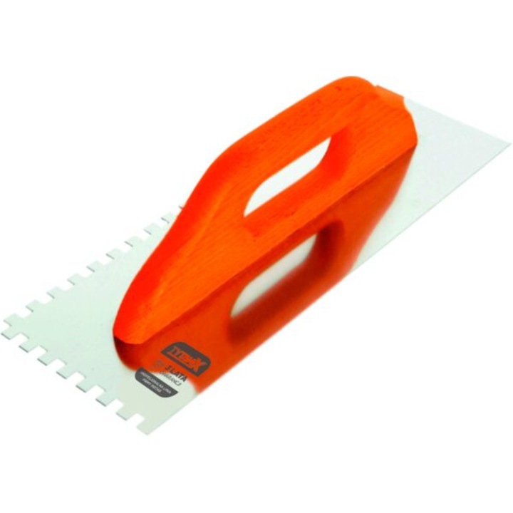 Paca inox 580 mm, TytanX, 6x6 mm, maner din lemn de fag