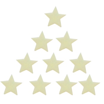 Sticker decorativ, Set Magic 10 Stelute M Startonight, luminoase in intuneric Sticker decorativ, Set Magic 10 Stelute M Startonight, luminoase in intuneric