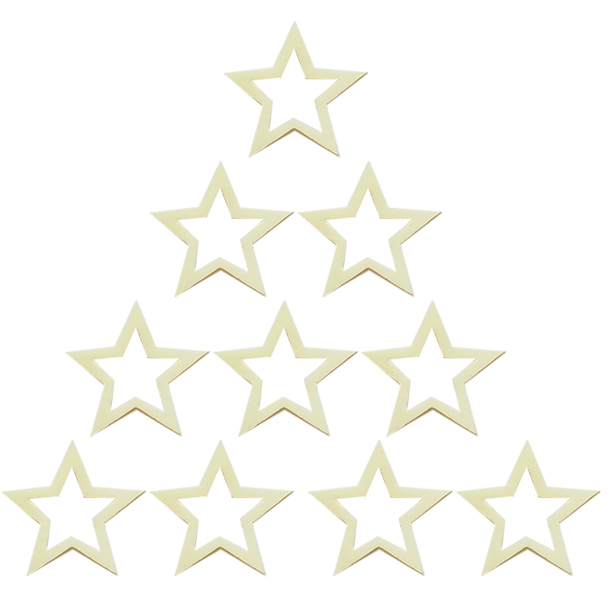 Sticker decorativ, Set Fairy 10 Stelute L Startonight, luminoase in intuneric