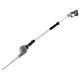 Trimmer electric telescopic Flo 20V, 42cm, lungime ajustabilă 237-297cm, greutate 2.9kg
