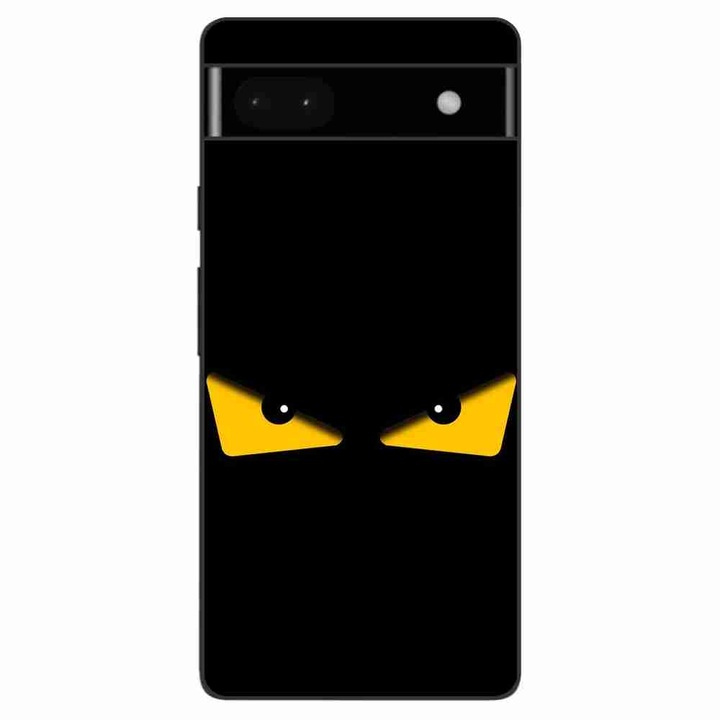 Кейс съвместим с Google Pixel 6A Silicone Gel Tpu Модел Mad Eyes