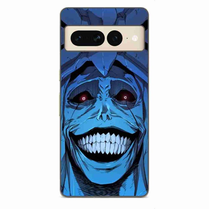 Husa compatibila cu Google Pixel 7 Pro Silicon Gel Tpu Model Solo Leveling Smile