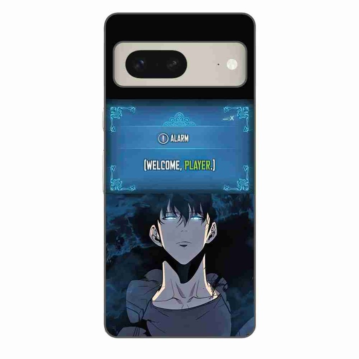 Husa compatibila cu Google Pixel 7 Silicon Gel Tpu Model Solo Leveling Welcome